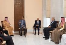 الرئيس بشار الأسد يستقبل الأمين العام للمنظمة العربية للهلال والصليب الأحمر والوفد المرافق