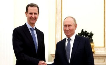 الرئيس الأسد في روسيا