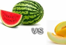 ما هي الفيتامينات الموجودة في كل من البطيخ الأحمر والأصفر؟