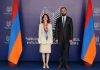 السفيرة أريسيان تبحث مع وزير الاقتصاد الأرميني التعاون الاقتصادي والتجاري